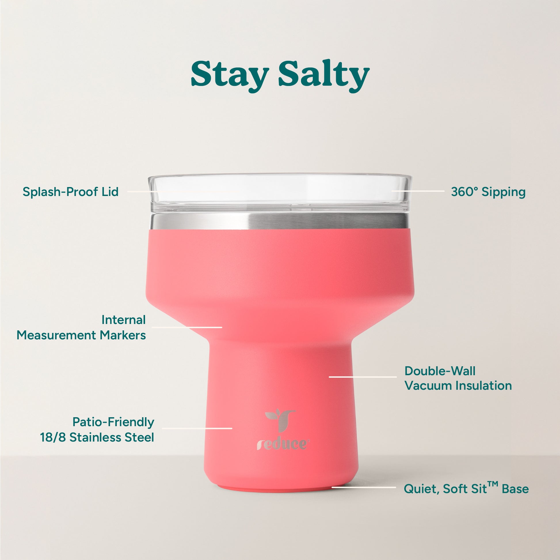 Saltini 16 oz - Reduce Everyday